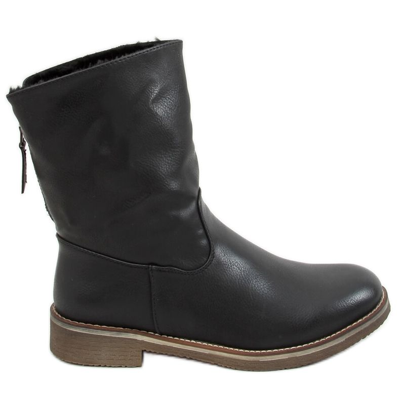 Botas pretas com isolamento espesso Z141 Preto