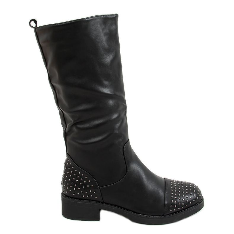 Botas militares pretas KL-627 pretas preto