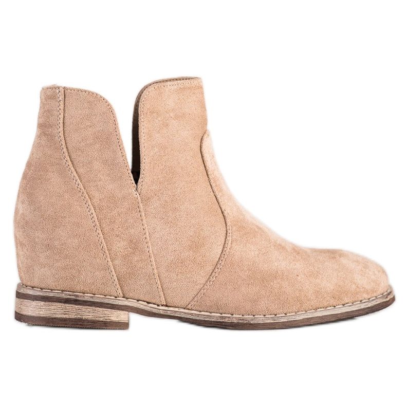 S. BARSKI Botas de caubói no Koturnie S.BARSKI bege