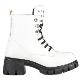 SHELOVET Trabalhadores elegantes com pregos branco