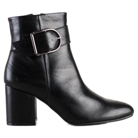 SHELOVET Botas Clássicas Com Fivela preto SHELOVET Botas Clássicas Com Fivela preto