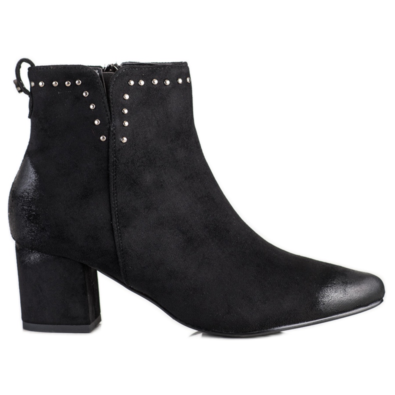 Botas em poste baixo VINCEZA preto