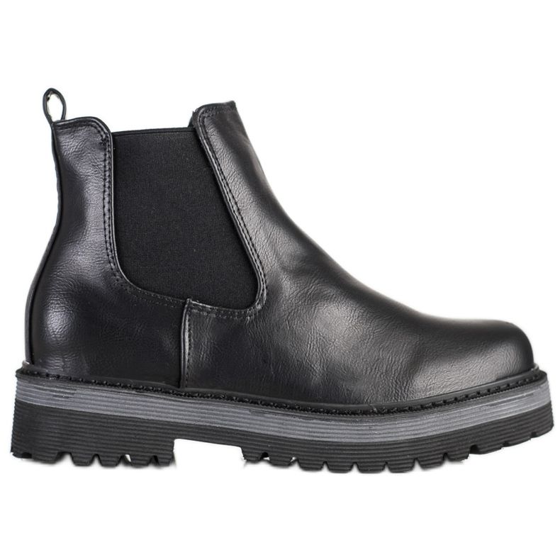 SHELOVET Botas na plataforma preto