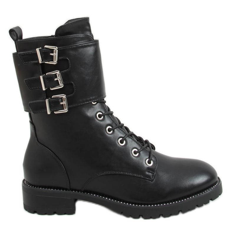 Botas pretas pretas 688-231 pretas preto
