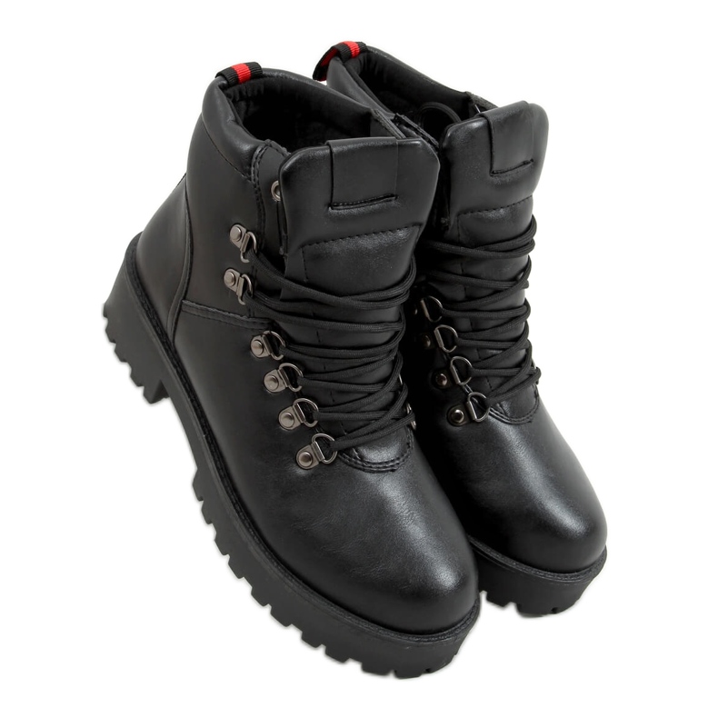 Botas pretas no protetor preto BD921-KB Preto