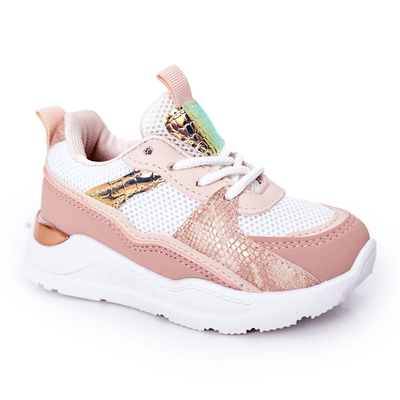 Sapatos esportivos para meninas tênis rosa