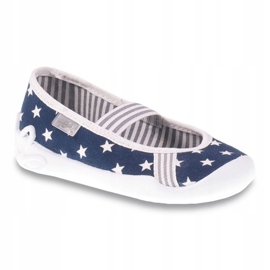 Calçados infantis Befado 193Y065 branco azul marinho cinza Calçados infantis Befado 193Y065 branco azul marinho cinza