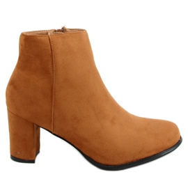 Camelo de salto alto clássico E2165 Camel marrom