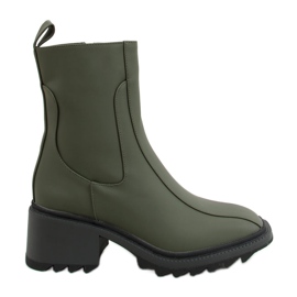 Botas femininas verdes QT33P verde