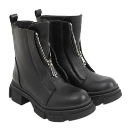 Botas de trabalho pretas QT05P pretas preto
