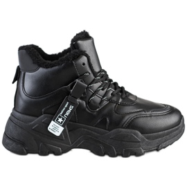 Evento Tênis com botas quentes preto