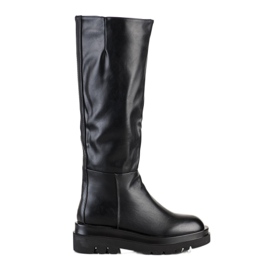Seastar Botas de plataforma elegantes preto