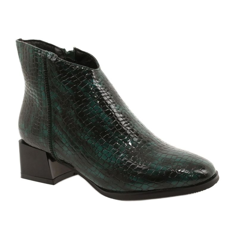 M.Daszyński Botas isoladas Daszyński MR2130-8 Verde preto