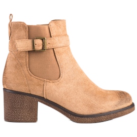 Marquiz Botas casuais confortáveis marrom