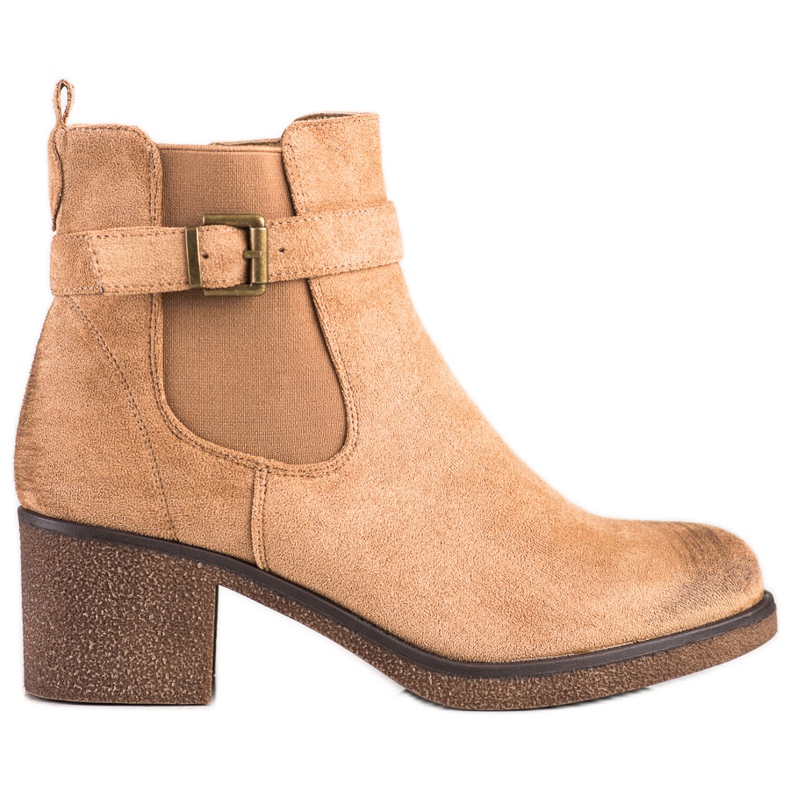 Marquiz Botas casuais confortáveis castanho