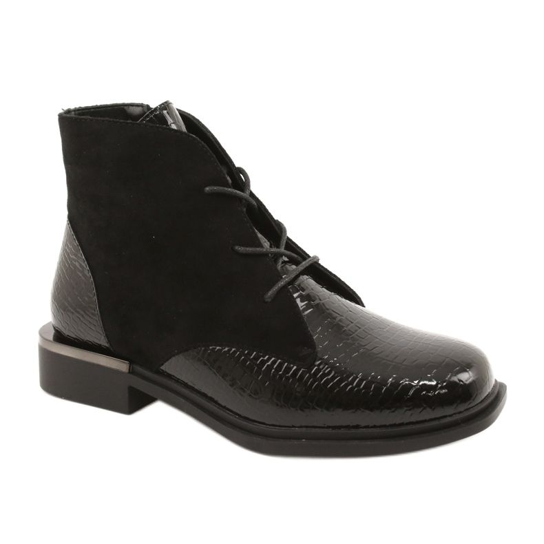 Trabalhadores Botas Pretas Sergio Leone BT401 preto