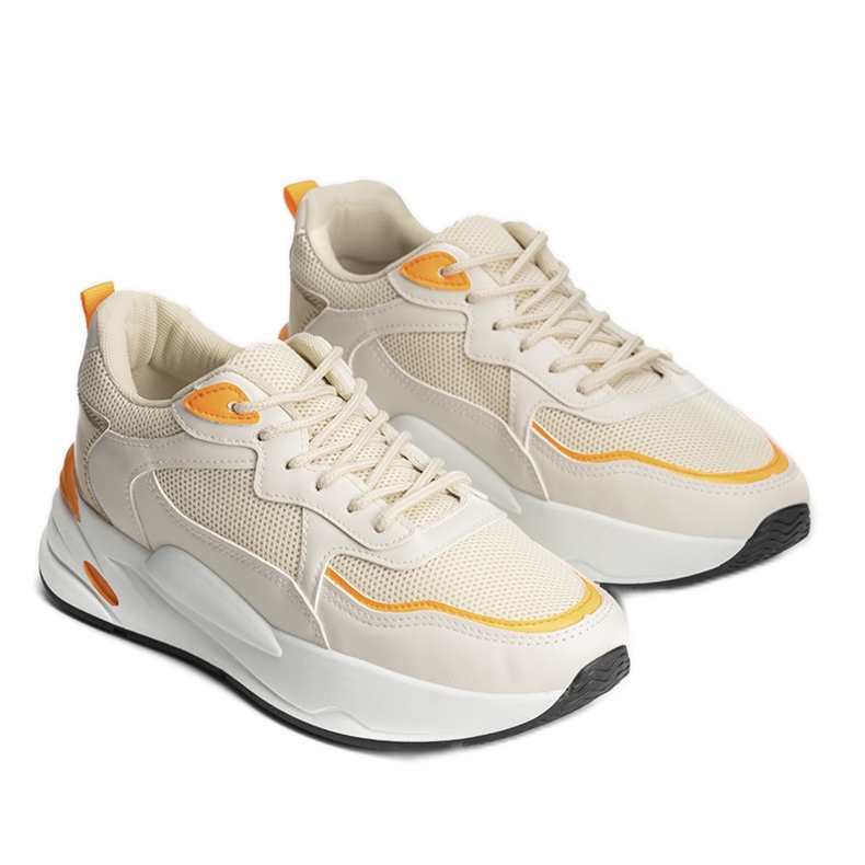 Tênis feminino bege Adventa