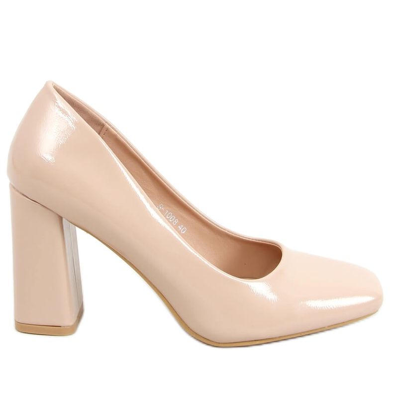 Bombas em um bege e rosa pós S-1008 rosa Bombas em um bege e rosa pós S-1008 rosa