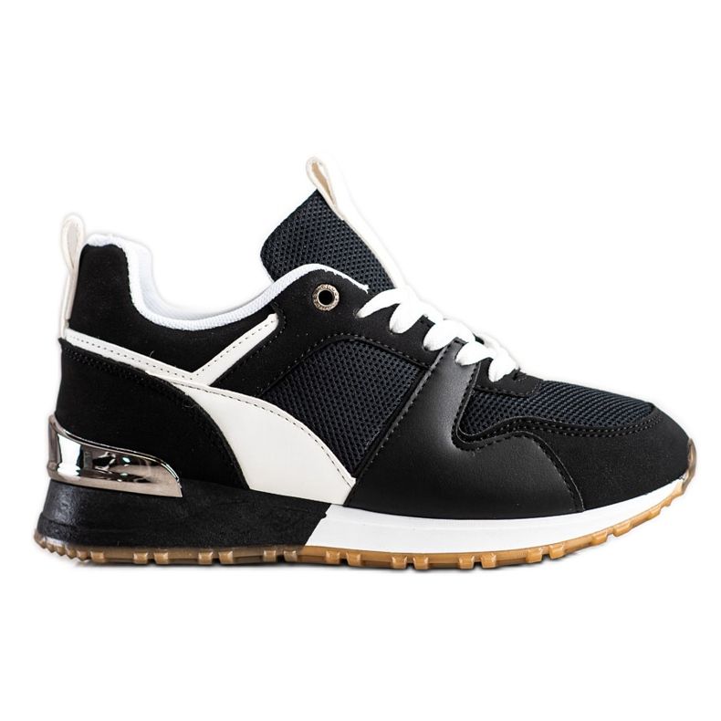 SHELOVET Tênis esportivos pretos