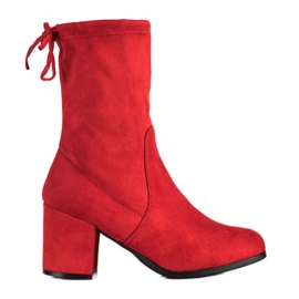 Seastar Botas Vermelhas Deslizantes vermelho