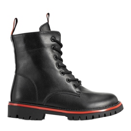 Botas femininas pretas badilo preto Botas femininas pretas badilo preto