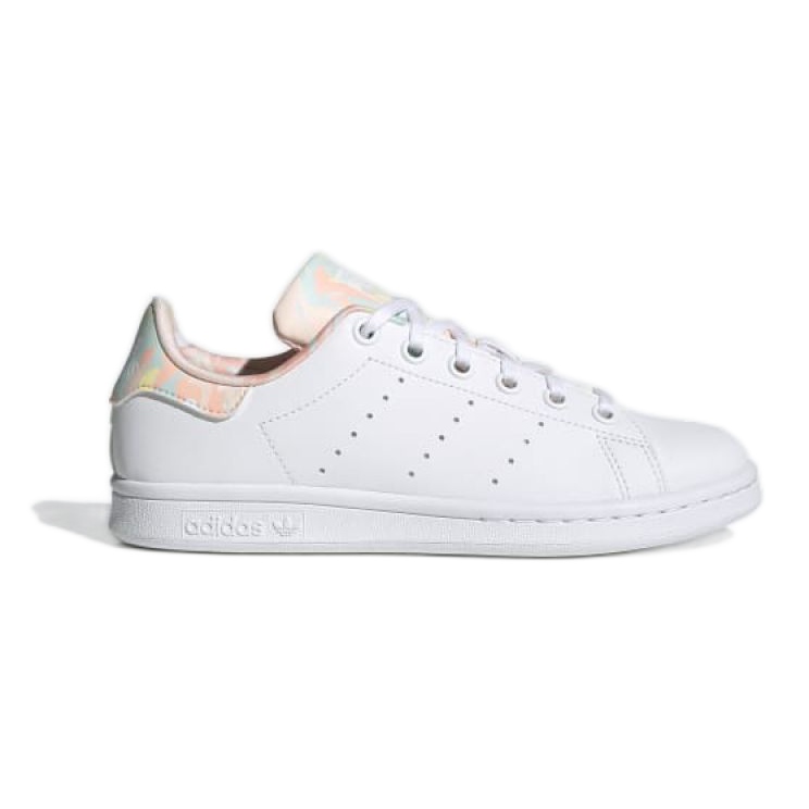 Sapatos Adidas Stan Smith Jr GZ9915 branco azul marinho