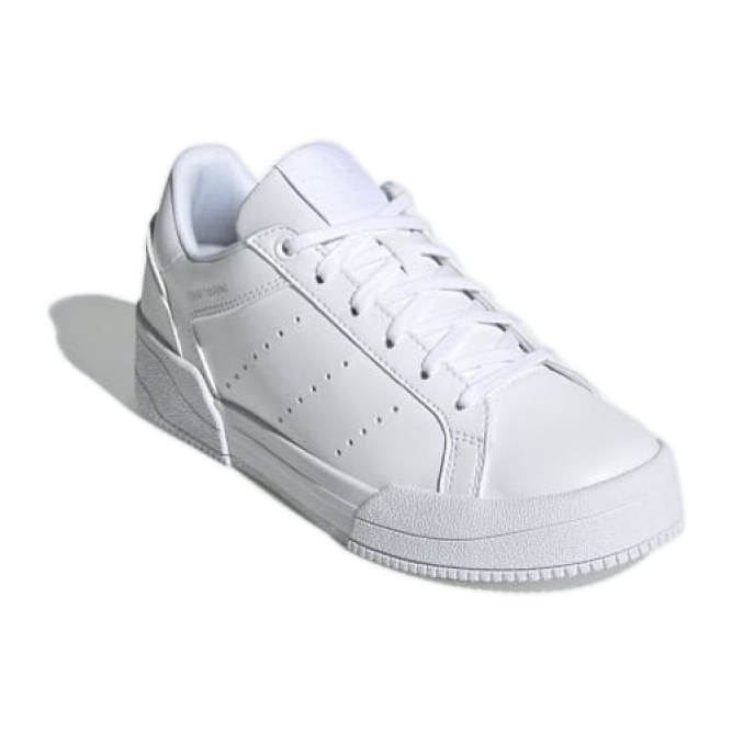 Sapatos adidas Court Tourino Jr H00764 branco azul marinho