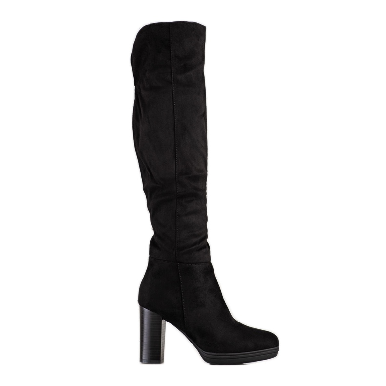 Seastar Botas elegantes em um pilar preto