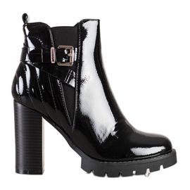 Erynn Botas de salto alto preto Erynn Botas de salto alto preto