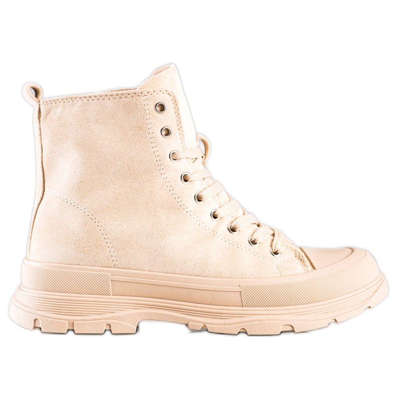 Seastar Tênis de camurça alta bege