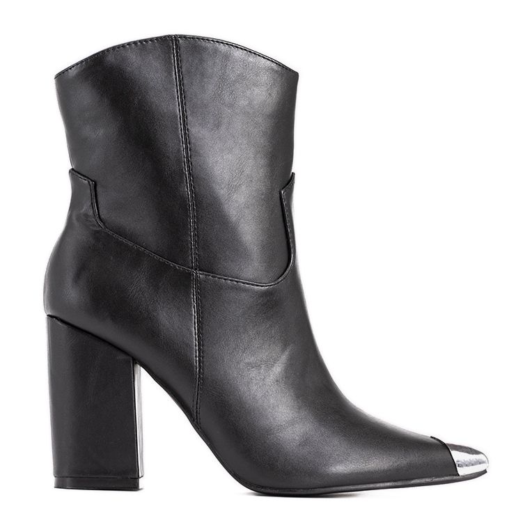 Botas de cowboy pretas bretãs preto