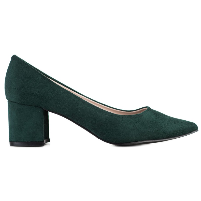 Sabatina Pumps In Spitz verde