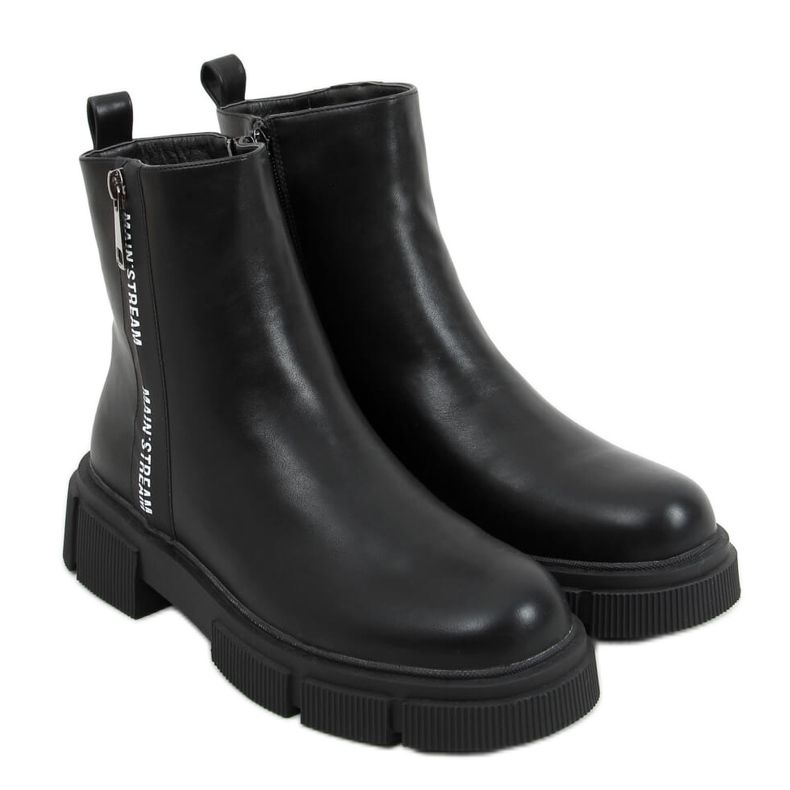 Botas femininas pretas HB-78 pretas preto