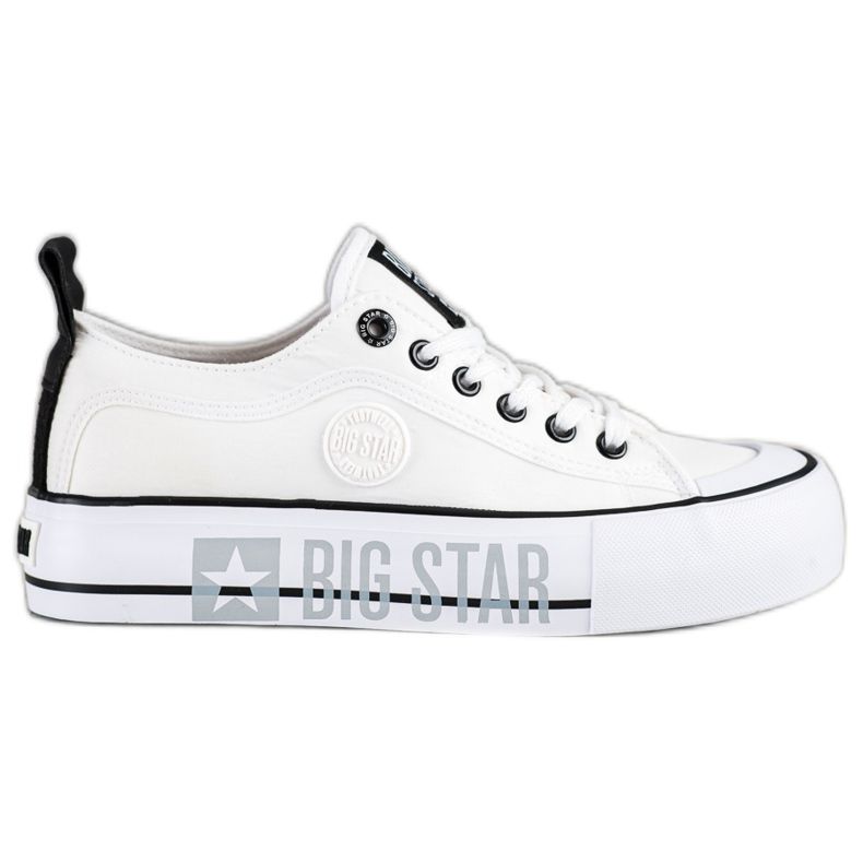 Tênis feminino Big Star II274021 branco