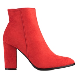 Bestelle Botas Vermelhas Elegantes vermelho