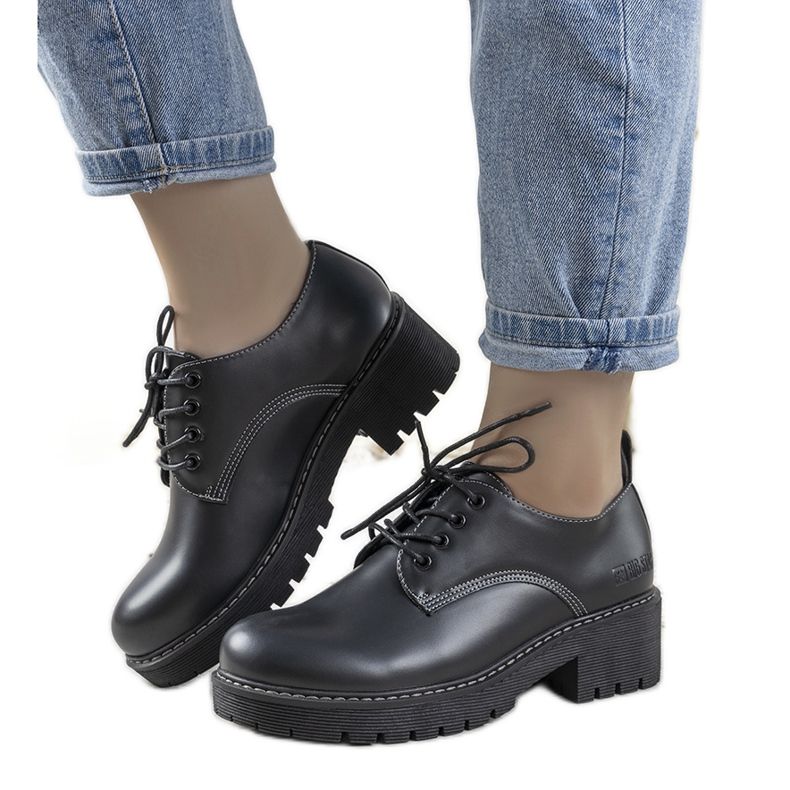 Big Star, sapatos femininos pretos Methena