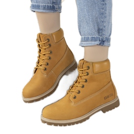 Botas femininas camelo Big Star Amitee marrom