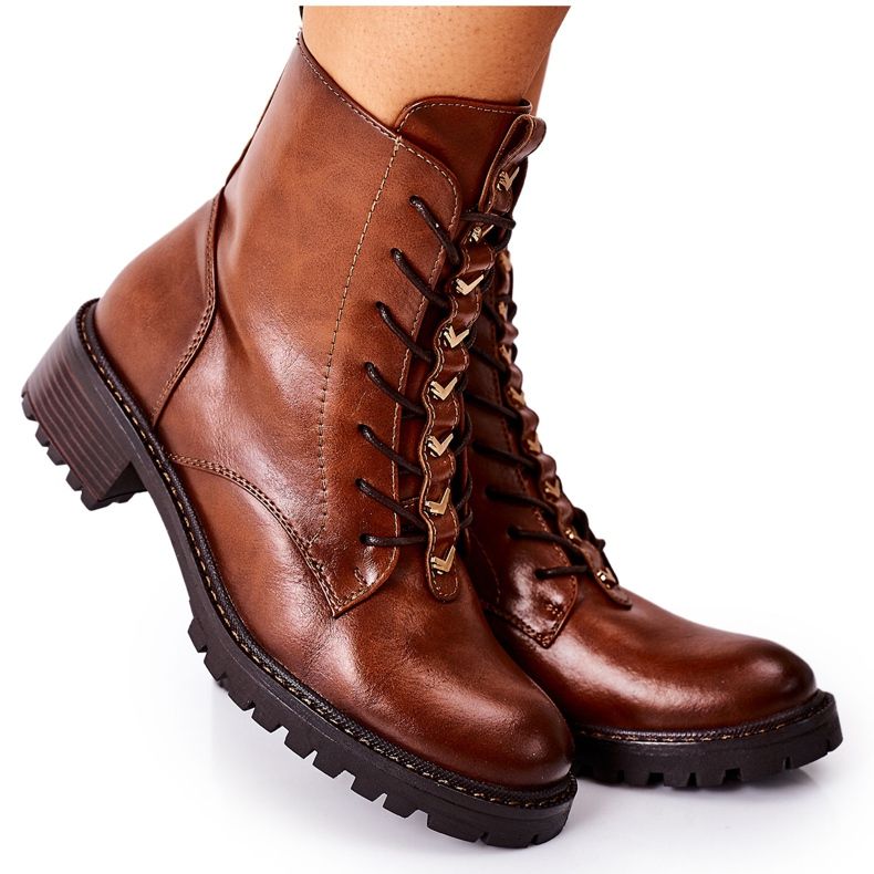 Vinceza Botas femininas Camel Myroe castanho Vinceza Botas femininas Camel Myroe castanho