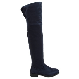 Botas acima do joelho, azul marinho MR-2 Navy azul-marinho