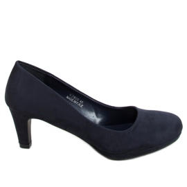 Bombas na plataforma azul marinho KZ600 Blue azul-marinho