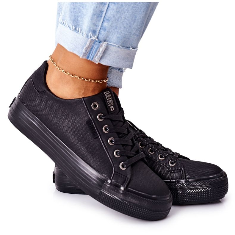 Tênis feminino Big Star II274345 preto