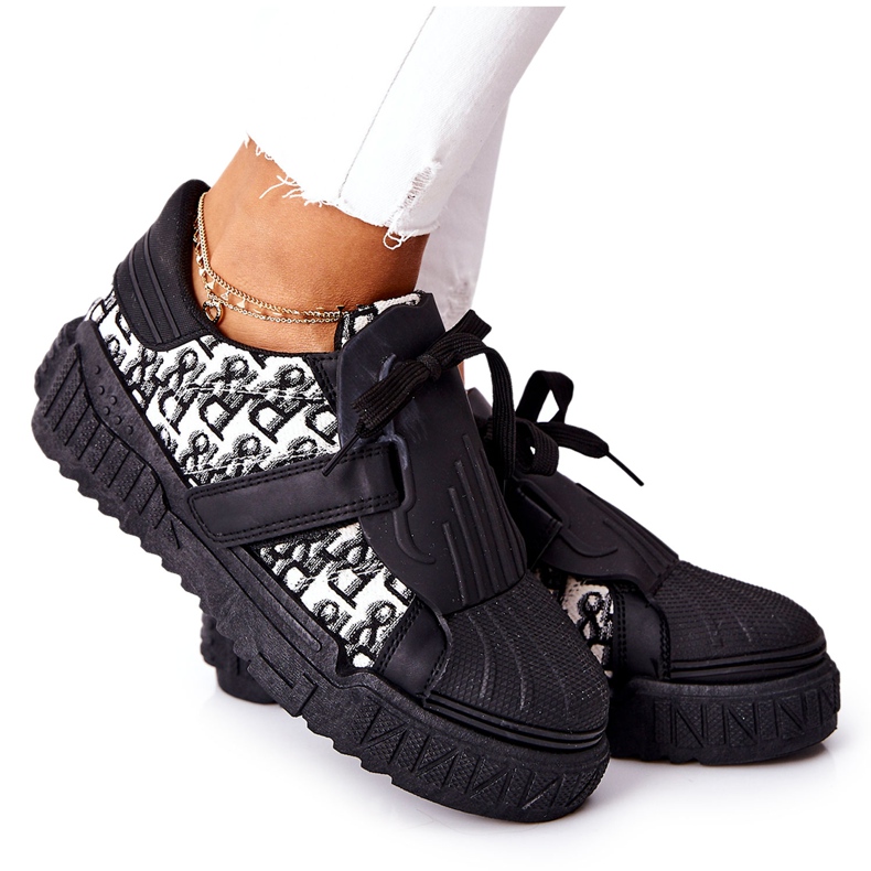 PS1 Sapatos esportivos femininos Tênis Black Dreams preto