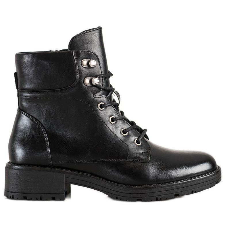 Botas de amarrar VINCEZA preto