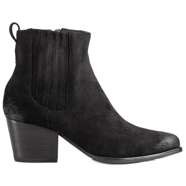 Botas casuais pretas VINCEZA preto