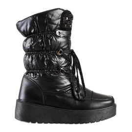 S. BARSKI Stylowe Śniegowce S.BARSKI preto