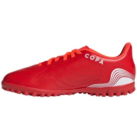 Chuteiras Adidas Copa Sense.4 Tf Jr FY6166 vermelho vermelho Chuteiras Adidas Copa Sense.4 Tf Jr FY6166 vermelho vermelho