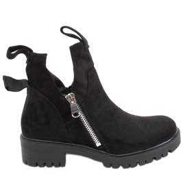 Botas pretas recortadas recortadas SP150 Preta preto