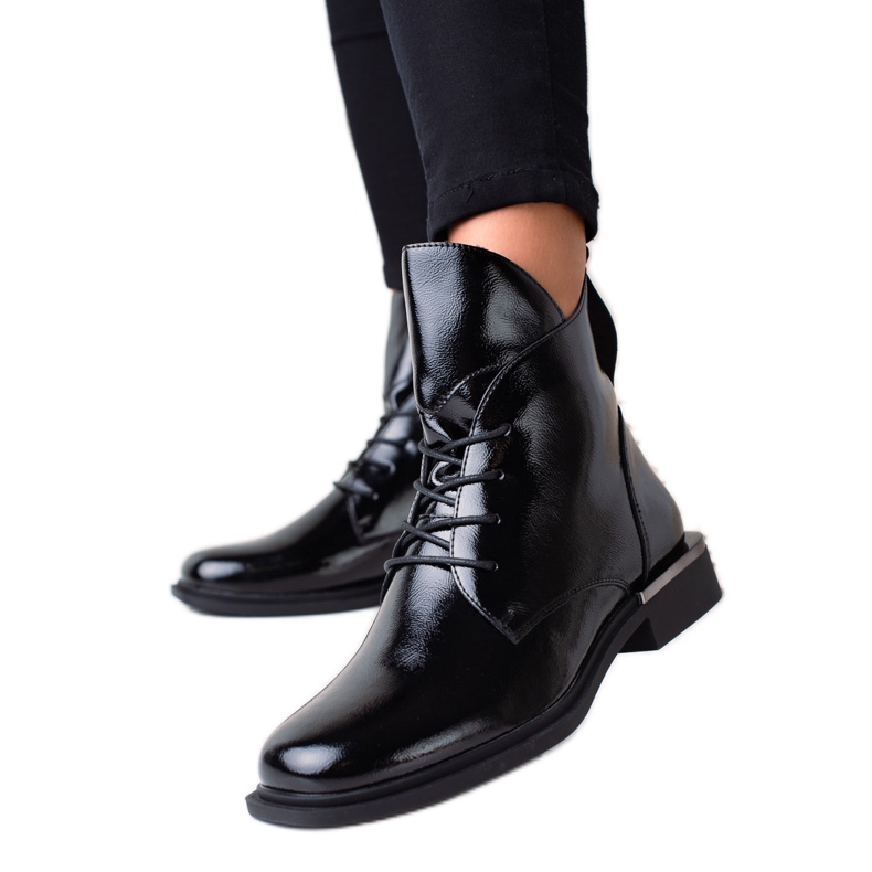 Botas Sergio Leone elegantes preto