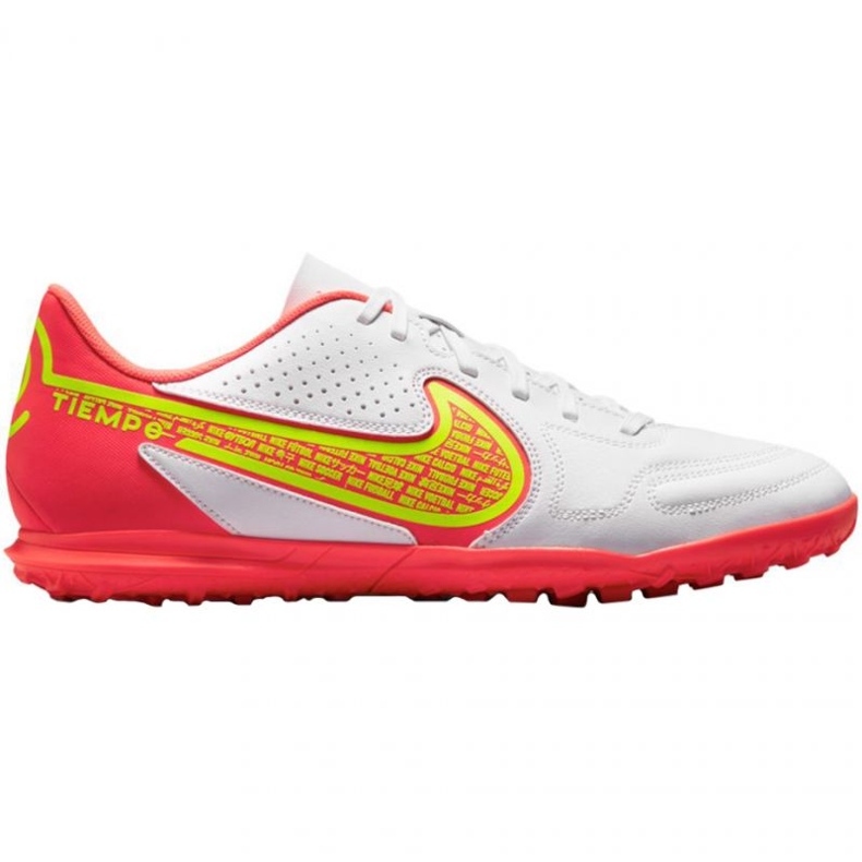 Nike Tiempo Legend 9 Club Tf M DA1193 176 chuteiras multicolorido branco