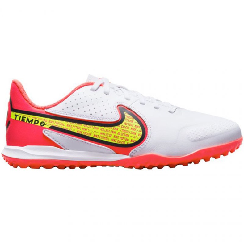 Chuteiras Nike Tiempo Legend 9 Academy Tf Jr DA1328 176 branco branco Chuteiras Nike Tiempo Legend 9 Academy Tf Jr DA1328 176 branco branco